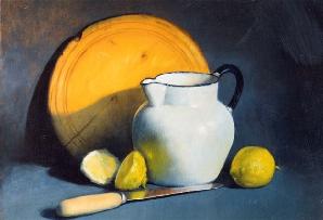 Jug, Lemons and Board